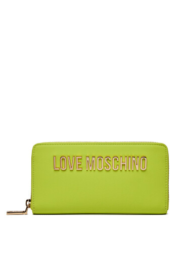 LOVE MOSCHINO Голям дамски портфейл JC5611PP1IKD0404 Зелен - Mera.bg