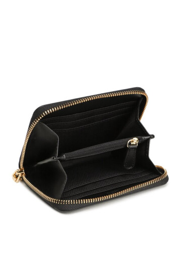 LOVE MOSCHINO Голям дамски портфейл JC5613PP1HLI0000 Nero - Mera.bg