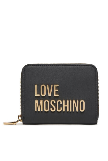 LOVE MOSCHINO Голям дамски портфейл JC5613PP1IKD0000 Черен - Mera.bg