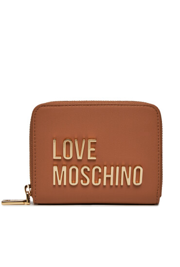 LOVE MOSCHINO Голям дамски портфейл JC5613PP1IKD0201 Кафяв - Mera.bg