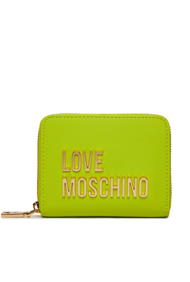 LOVE MOSCHINO Голям дамски портфейл JC5613PP1IKD0404 Lime - Mera.bg
