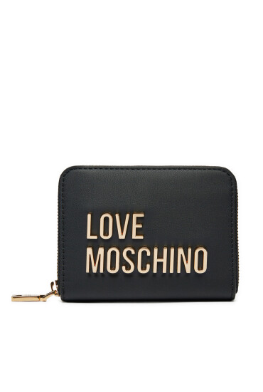 LOVE MOSCHINO Голям дамски портфейл JC5613PP1LKD0000 Черен - Mera.bg