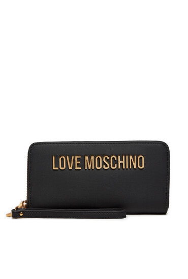 LOVE MOSCHINO Голям дамски портфейл JC5620PP1LKD0000 Черен - Mera.bg