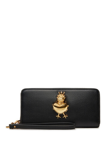 LOVE MOSCHINO Голям дамски портфейл JC5621PP1LLB200A Черен - Mera.bg