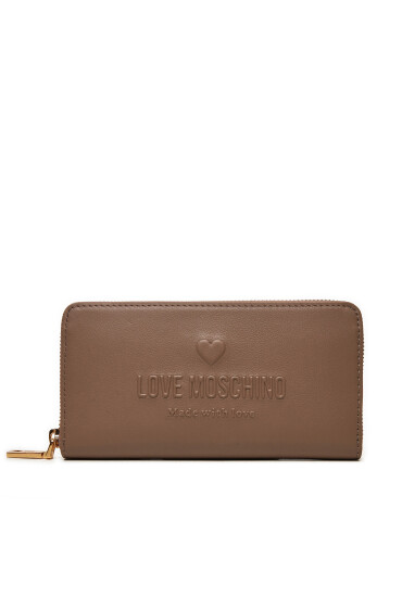 LOVE MOSCHINO Голям дамски портфейл JC5629PP1LL1020A Кафяв - Mera.bg