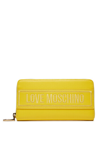 LOVE MOSCHINO Голям дамски портфейл JC5640PP0IKG140A Жълт - Mera.bg