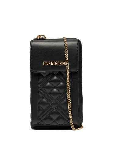 LOVE MOSCHINO Голям дамски портфейл JC5682PP0ILA0000 Черен - Mera.bg