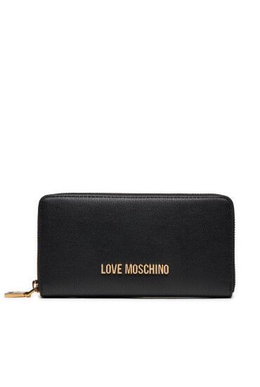 LOVE MOSCHINO Голям дамски портфейл JC5700PP0ILD0000 Черен - Mera.bg