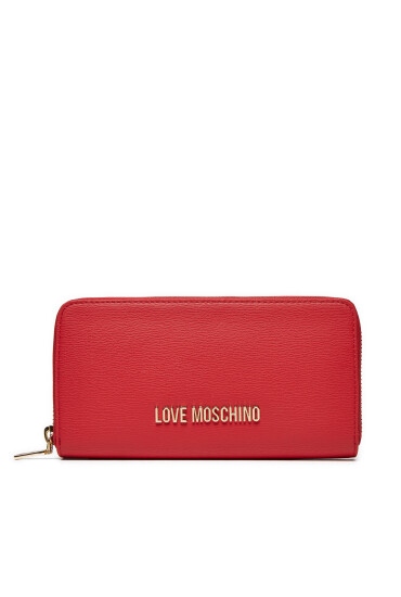 LOVE MOSCHINO Голям дамски портфейл JC5700PP0LLD0500 Червен - Mera.bg