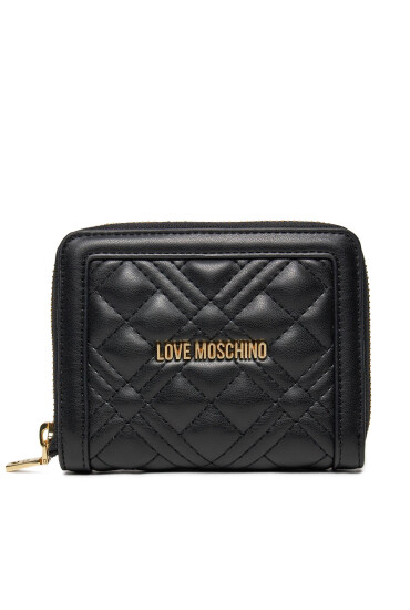 LOVE MOSCHINO Голям дамски портфейл JC5710PP0ILA0000 Черен - Mera.bg