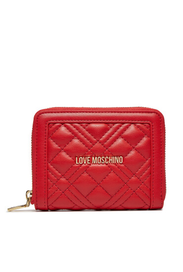 LOVE MOSCHINO Голям дамски портфейл JC5710PP0ILA0500 Червен - Mera.bg