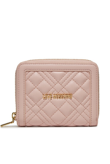 LOVE MOSCHINO Голям дамски портфейл JC5710PP1ILA0601 Розов - Mera.bg