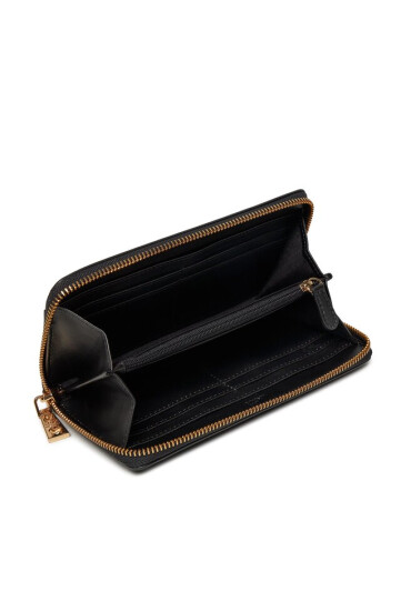 LOVE MOSCHINO Голям дамски портфейл JC5719PP0HKG100A Nero/Bianco - Mera.bg