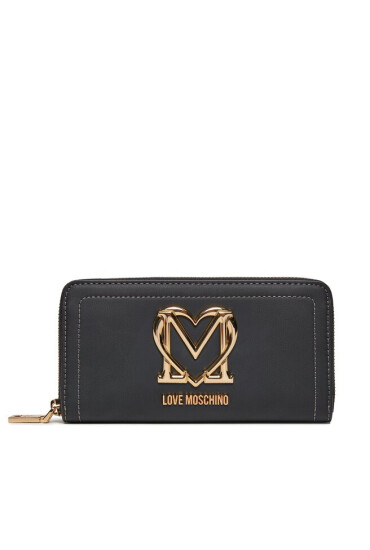 LOVE MOSCHINO Голям дамски портфейл JC5721PP0HKG0000 Nero - Mera.bg