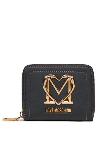LOVE MOSCHINO Голям дамски портфейл JC5722PP0HKG0000 Nero - Mera.bg