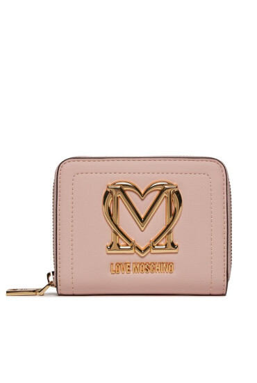 LOVE MOSCHINO Голям дамски портфейл JC5722PP0HKG0601 Cipria - Mera.bg