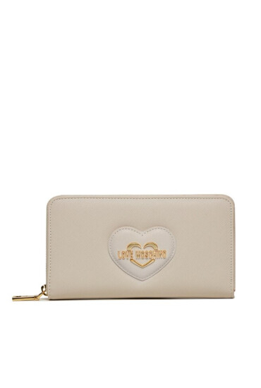LOVE MOSCHINO Голям дамски портфейл JC5730PP0HKL0110 Avorio - Mera.bg