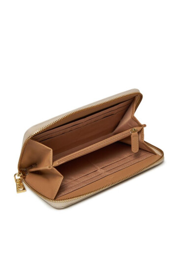 LOVE MOSCHINO Голям дамски портфейл JC5730PP0HKL0110 Avorio - Mera.bg