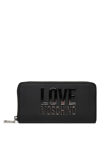 LOVE MOSCHINO Голям дамски портфейл JC5730PP0MKD000B Черен - Mera.bg