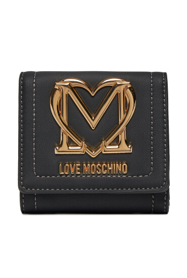 LOVE MOSCHINO Калъф за кредитни карти JC5723PP0HKG0000 Черен - Mera.bg