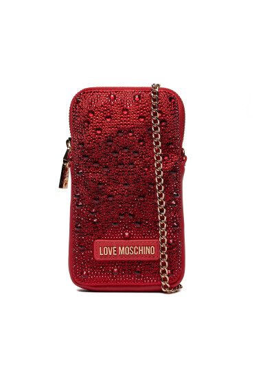 LOVE MOSCHINO Калъф за телефон JC5850PP4IK2150A Червен - Mera.bg