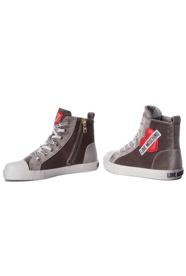 LOVE MOSCHINO Кецове JA15023G16IF001A Grigio - Mera.bg