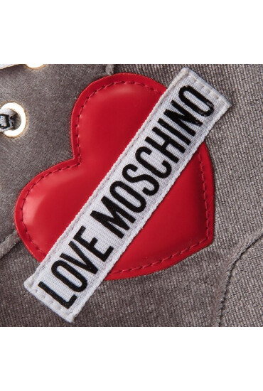 LOVE MOSCHINO Кецове JA15023G16IF001A Grigio - Mera.bg