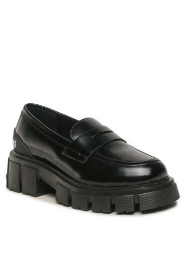 LOVE MOSCHINO лоуфъри с дебела подметка JA10045G1HIB0000 Nero - Mera.bg