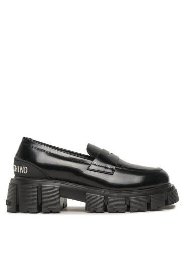 LOVE MOSCHINO лоуфъри с дебела подметка JA10045G1HIB0000 Nero - Mera.bg