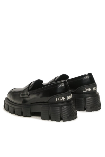 LOVE MOSCHINO лоуфъри с дебела подметка JA10045G1HIB0000 Nero - Mera.bg