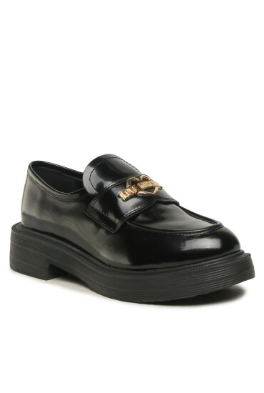 LOVE MOSCHINO лоуфъри с дебела подметка JA10154G1HIB0000 Черен - Mera.bg