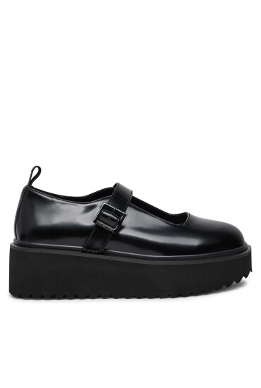 LOVE MOSCHINO лоуфъри с дебела подметка JA10456I0LJD0000 Черен - Mera.bg
