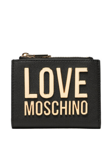 LOVE MOSCHINO Малък дамски портфейл JC5642PP1HLI0000 Nero - Mera.bg