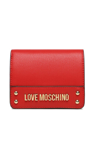 LOVE MOSCHINO Малък дамски портфейл JC5703PP1HLD0500 Rosso - Mera.bg