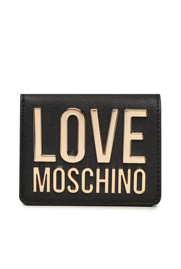LOVE MOSCHINO Малък дамски портфейл JC5612PP1HLI0000 Nero - Mera.bg