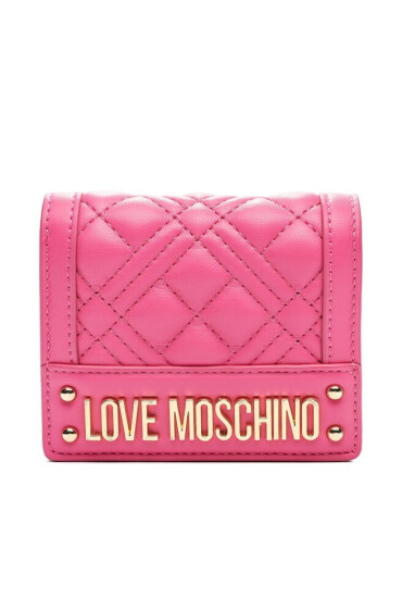 LOVE MOSCHINO Малък дамски портфейл JC5601PP0HLA0604 Розов - Mera.bg