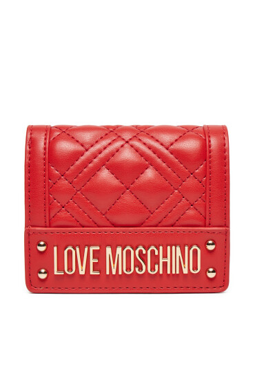 LOVE MOSCHINO Малък дамски портфейл JC5601PP0LLA0500 Червен - Mera.bg