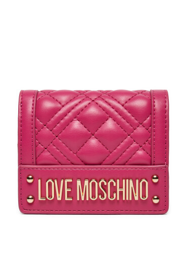 LOVE MOSCHINO Малък дамски портфейл JC5601PP0LLA0626 Розов - Mera.bg