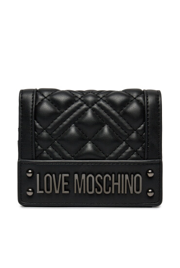 LOVE MOSCHINO Малък дамски портфейл JC5601PP1ILA000A Nero - Mera.bg