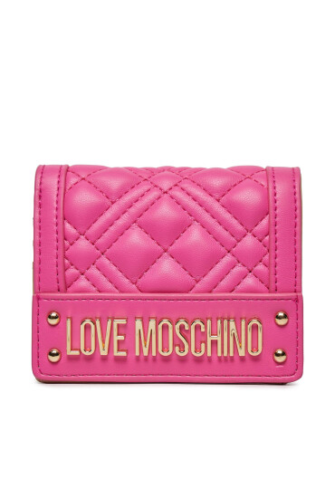LOVE MOSCHINO Малък дамски портфейл JC5601PP1ILA0615 Fuxia - Mera.bg