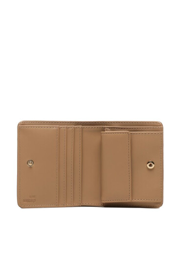 LOVE MOSCHINO Малък дамски портфейл JC5612PP1HLI0201 Cammello - Mera.bg