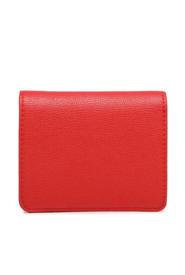 LOVE MOSCHINO Малък дамски портфейл JC5612PP1HLI0500 Rosso - Mera.bg