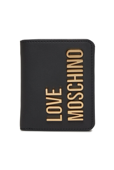 LOVE MOSCHINO Малък дамски портфейл JC5612PP1IKD0000 Черен - Mera.bg