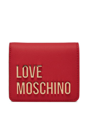 LOVE MOSCHINO Малък дамски портфейл JC5612PP1IKD0500 Rosso - Mera.bg