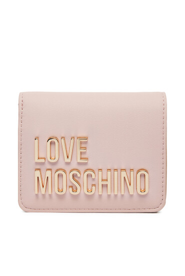 LOVE MOSCHINO Малък дамски портфейл JC5612PP1LKD0600 Розов - Mera.bg