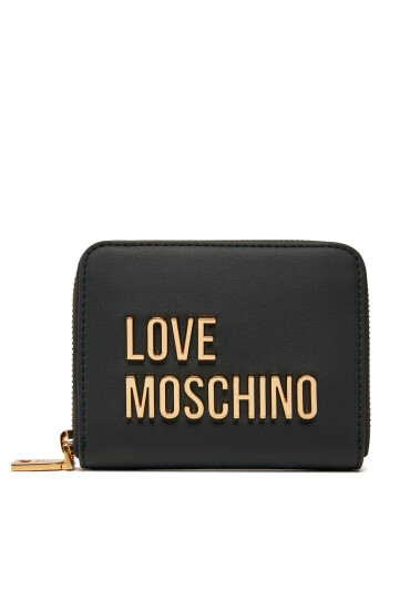 LOVE MOSCHINO Малък дамски портфейл JC5613PP1MKD0000 Черен - Mera.bg