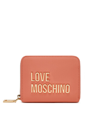 LOVE MOSCHINO Малък дамски портфейл JC5613PP1MKD0464 Коралов - Mera.bg