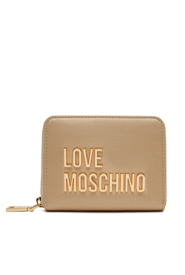LOVE MOSCHINO Малък дамски портфейл JC5613PP1MKD196A Златист - Mera.bg