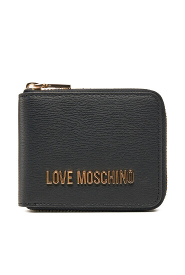 LOVE MOSCHINO Малък дамски портфейл JC5639PP1MLD0000 Черен - Mera.bg