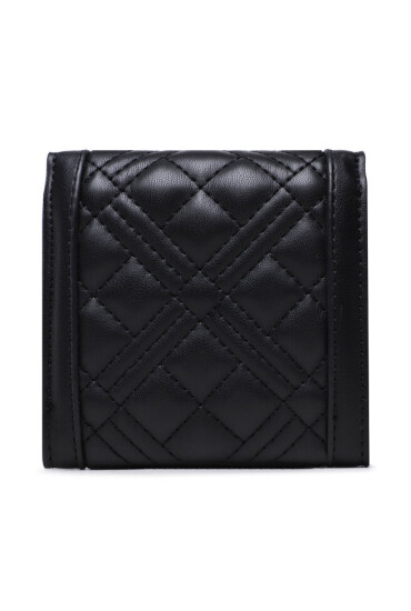 LOVE MOSCHINO Малък дамски портфейл JC5683PP1GLA0000 Nero - Mera.bg